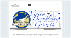 Desktop Screenshot of eaglewingsfoundation.org